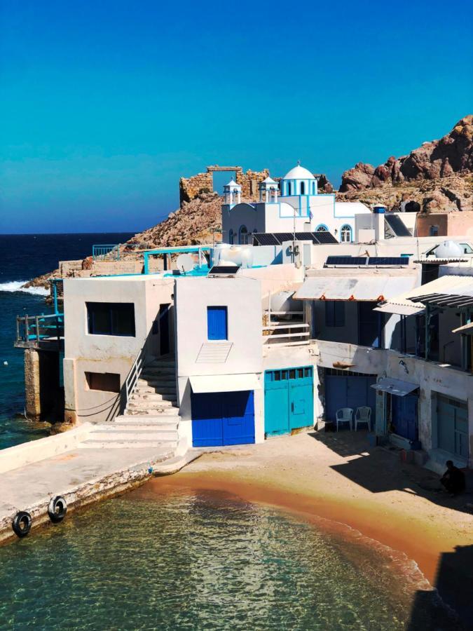 Вілла Vrachos House By The Sea Firopotamos Екстер'єр фото